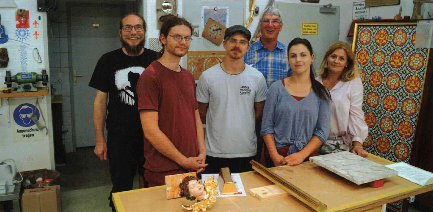 Karl Maier und die Teilnehmenden der Meisterprüfung